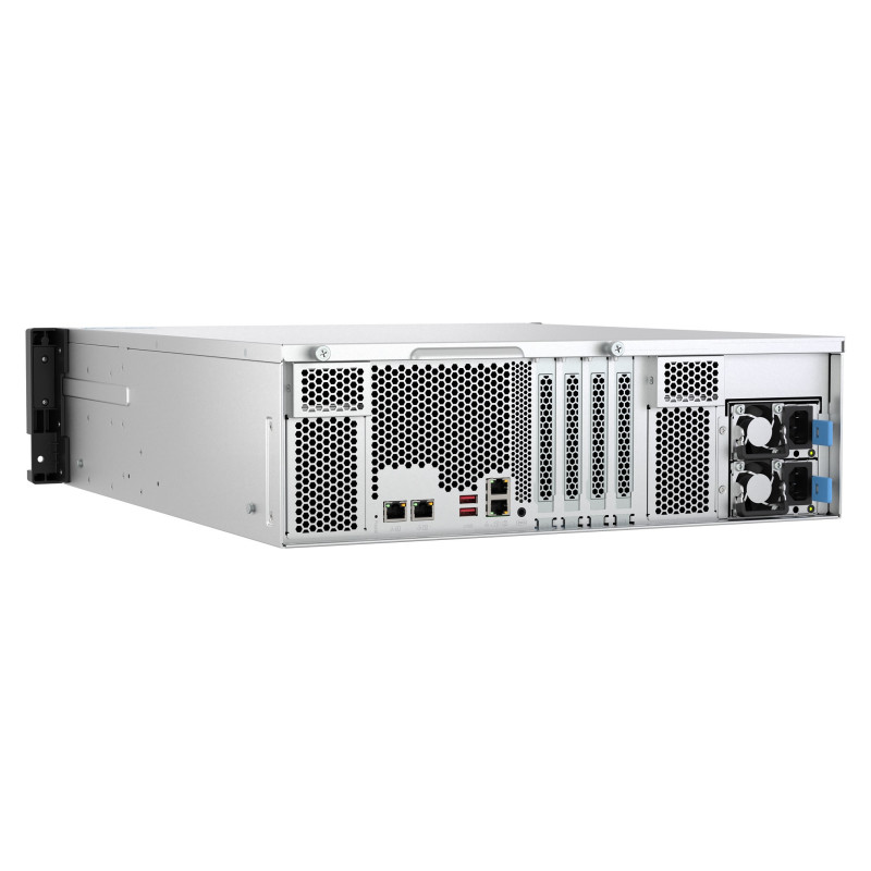 QNAP TS-h1677AXU-RP-R7-32G (Ryzen Pro 5,3GHz, ZFS, 32GB DDR5 RAM, 16x SATA, 2x 2,5GbE, 2x 10GbE)
