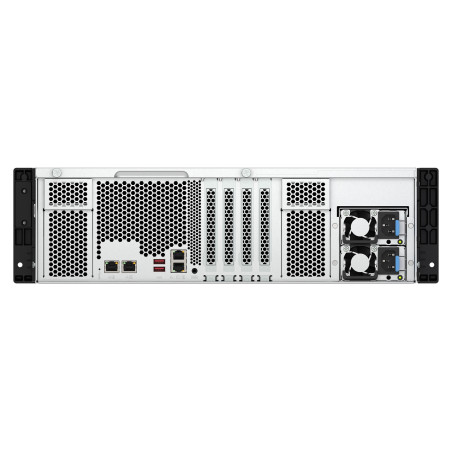 QNAP TS-h1677AXU-RP-R7-32G (Ryzen Pro 5,3GHz, ZFS, 32GB DDR5 RAM, 16x SATA, 2x 2,5GbE, 2x 10GbE)