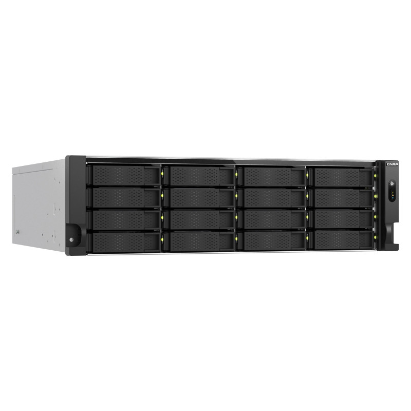 QNAP TS-h1677AXU-RP-R7-32G (Ryzen Pro 5,3GHz, ZFS, 32GB DDR5 RAM, 16x SATA, 2x 2,5GbE, 2x 10GbE)