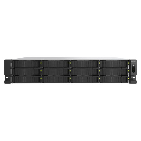 QNAP TS-h1277AXU-RP-R7-32G (Ryzen pre 5,3GHz, ZFS, 32GB DDR5 RAM, 12x SATA, 2x 2,5GbE, 2x 10GbE)