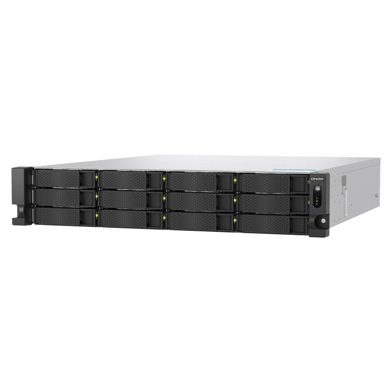 QNAP TS-h1277AXU-RP-R7-32G (Ryzen pre 5,3GHz, ZFS, 32GB DDR5 RAM, 12x SATA, 2x 2,5GbE, 2x 10GbE)