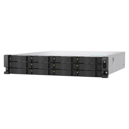 QNAP TS-h1277AXU-RP-R7-32G (Ryzen pre 5,3GHz, ZFS, 32GB DDR5 RAM, 12x SATA, 2x 2,5GbE, 2x 10GbE)