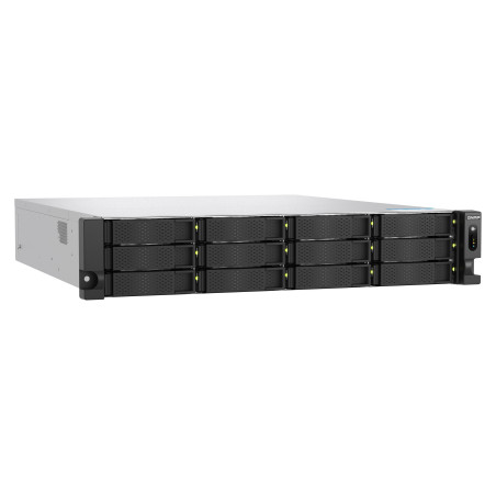 QNAP TS-h1277AXU-RP-R7-32G (Ryzen pre 5,3GHz, ZFS, 32GB DDR5 RAM, 12x SATA, 2x 2,5GbE, 2x 10GbE)