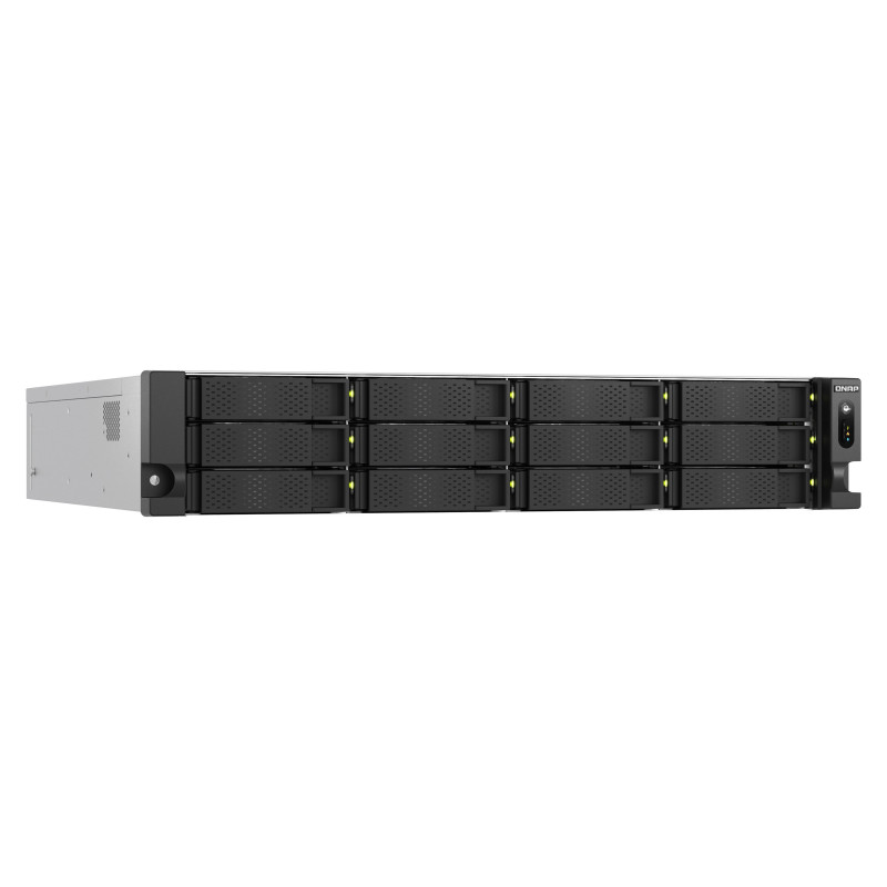 QNAP TS-h1277AXU-RP-R7-32G (Ryzen pre 5,3GHz, ZFS, 32GB DDR5 RAM, 12x SATA, 2x 2,5GbE, 2x 10GbE)