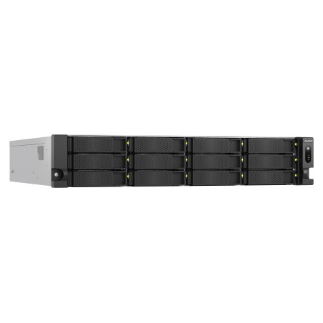 QNAP TS-h1277AXU-RP-R7-32G (Ryzen pre 5,3GHz, ZFS, 32GB DDR5 RAM, 12x SATA, 2x 2,5GbE, 2x 10GbE)