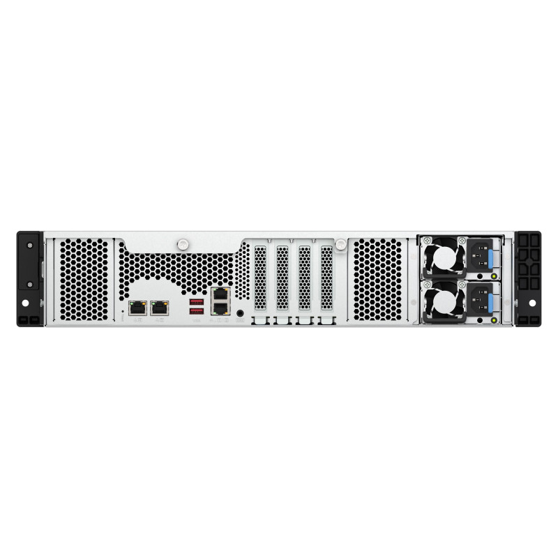 QNAP TS-h1277AXU-RP-R5-16G (Ryzen pre 5,1GHz, ZFS, 16GB DDR5 RAM, 12x SATA, 2x 2,5GbE, 2x 10GbE)