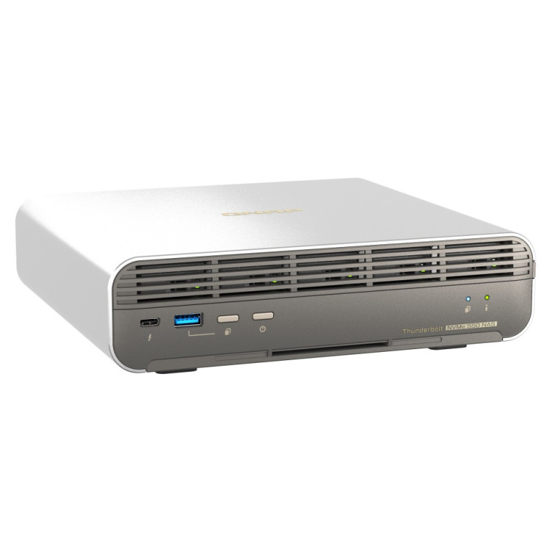 QNAP TBS-h574TX-i5-16G (12core, 16GB RAM, 5x E1.S/M.2 slot, 1x 2,5GbE, 1x 10GbE, 2x Thunderbolt 4)