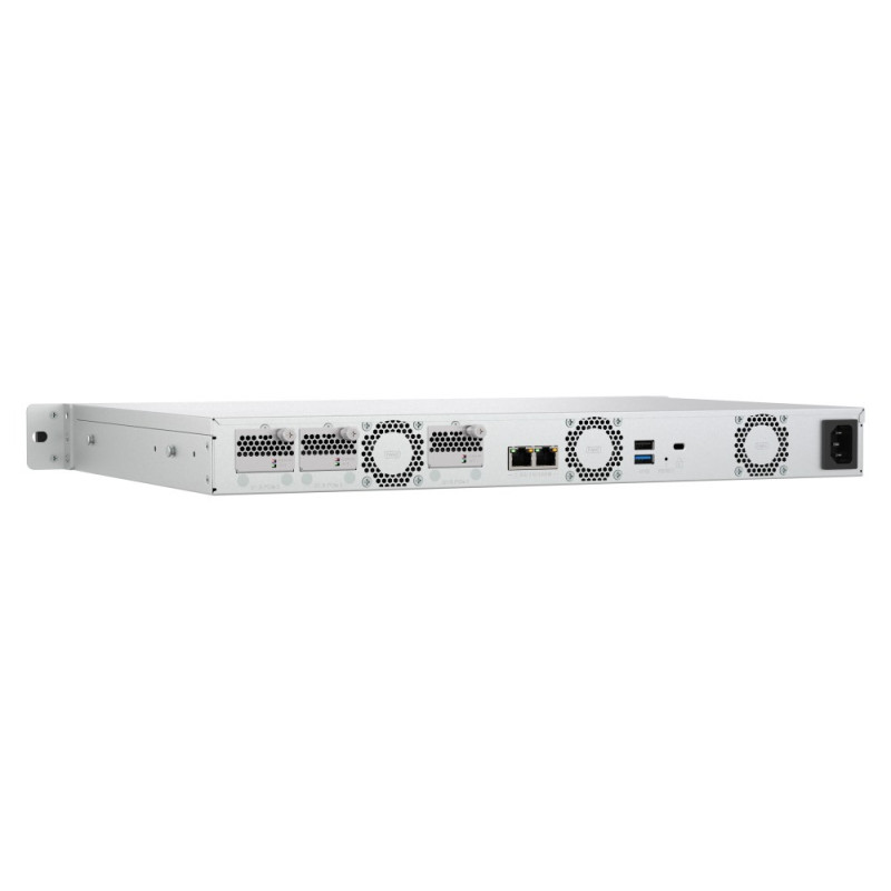 QNAP TS-h765eU-8G (4core 3,4GHz, 8GB RAM, 4x SATA, 3x E1.S/M.2, 2x 2,5GbE, vol. 10GbE, malá hĺbka)