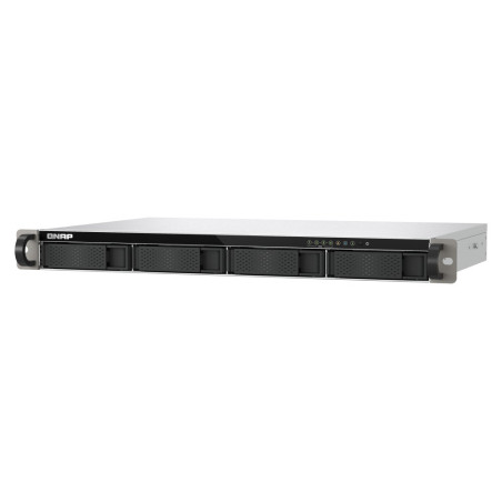 QNAP TS-433eU (4core 2,0GHz, NPU / 4GB RAM / 4x SATA / 2x 2,5GbE / 2x USB 3.2 / malá hĺbka)