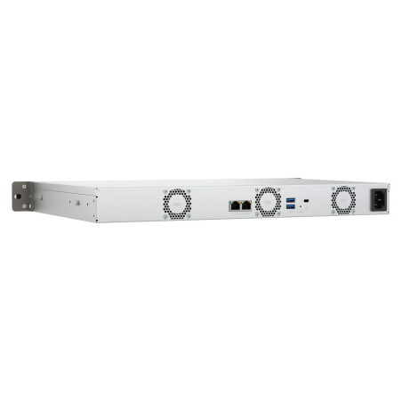 QNAP TS-433eU (4core 2,0GHz, NPU / 4GB RAM / 4x SATA / 2x 2,5GbE / 2x USB 3.2 / malá hĺbka)