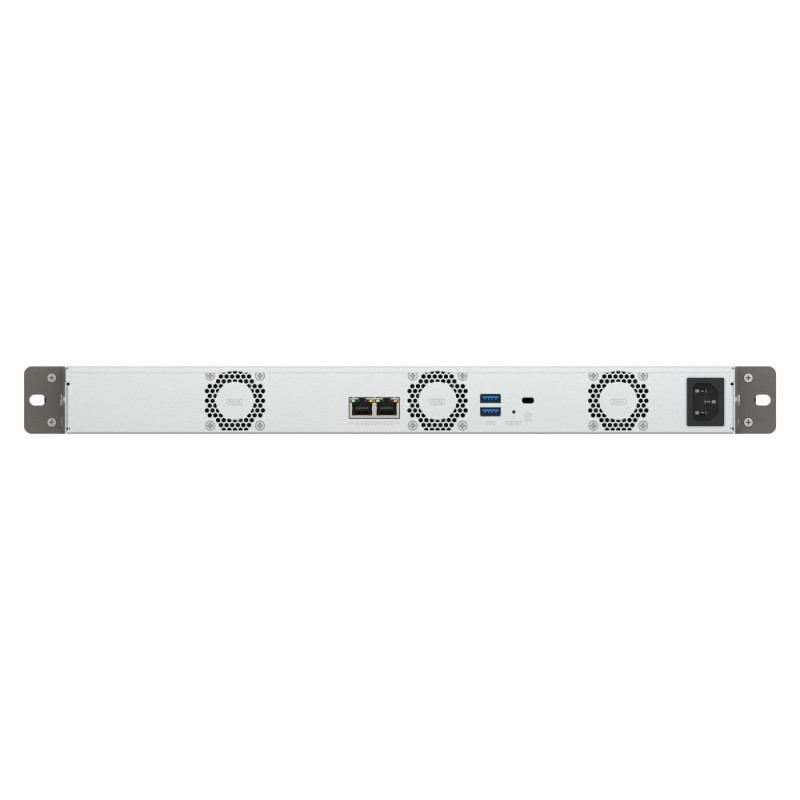 QNAP TS-433eU (4core 2,0GHz, NPU / 4GB RAM / 4x SATA / 2x 2,5GbE / 2x USB 3.2 / malá hĺbka)