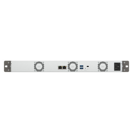 QNAP TS-433eU (4core 2,0GHz, NPU / 4GB RAM / 4x SATA / 2x 2,5GbE / 2x USB 3.2 / malá hĺbka)
