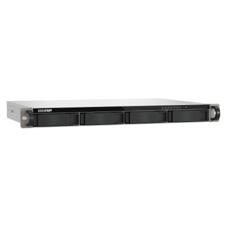 QNAP TS-433eU (4core 2,0GHz, NPU / 4GB RAM / 4x SATA / 2x 2,5GbE / 2x USB 3.2 / malá hĺbka)