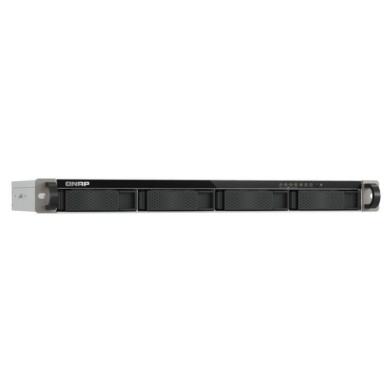 QNAP TS-433eU (4core 2,0GHz, NPU / 4GB RAM / 4x SATA / 2x 2,5GbE / 2x USB 3.2 / malá hĺbka)