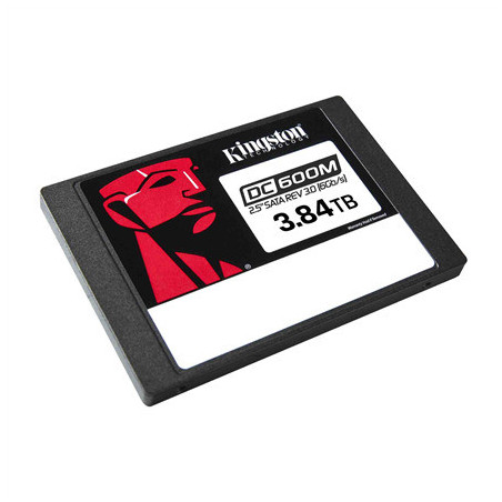 QNAP Kingston, SSD, DC600M, SATA III, 2.5-inch, 3,84 TB, SEDC600M/3840G