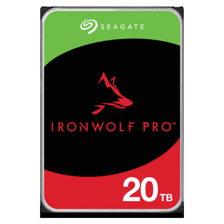 QNAP Seagate, HDD, IronWolf Pro, SATA III, 3.5-inch, 20TB, ST20000NT001