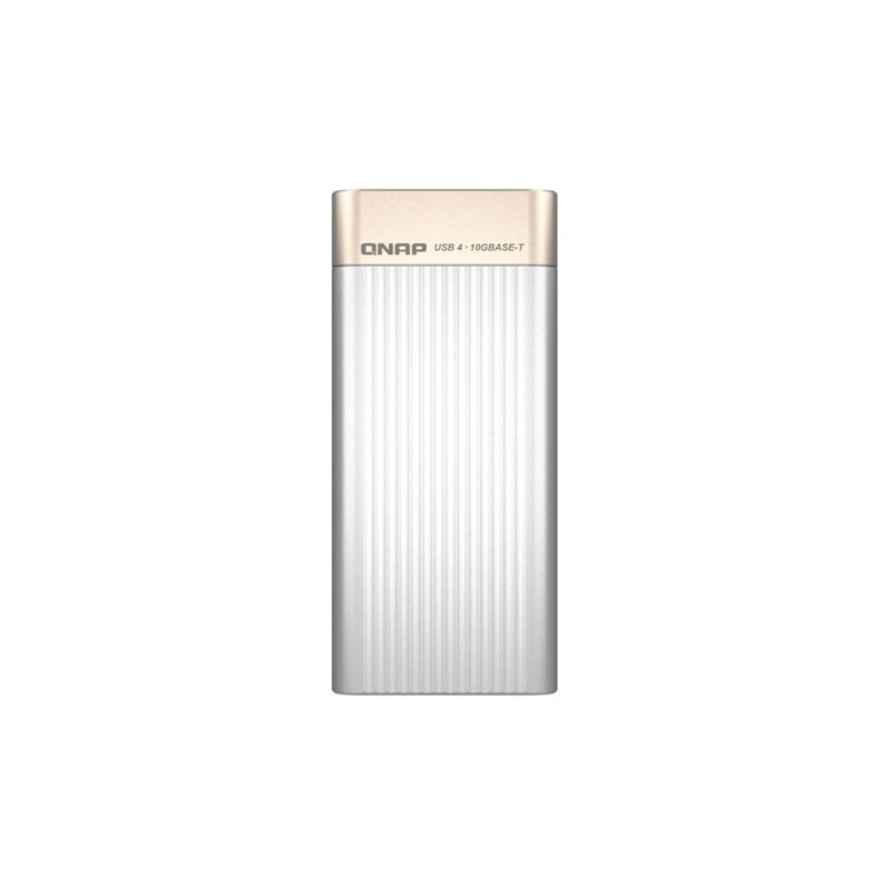 QNAP QNA-UC10G1T - adaptér USB-C 4 (podpora Thunderbolt 3 a 4) na 10GbE NBASE-T (pasívne chladenie)