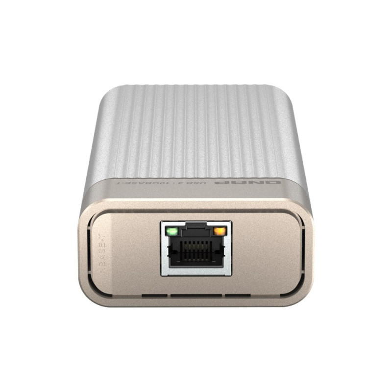 QNAP QNA-UC10G1T - adaptér USB-C 4 (podpora Thunderbolt 3 a 4) na 10GbE NBASE-T (pasívne chladenie)