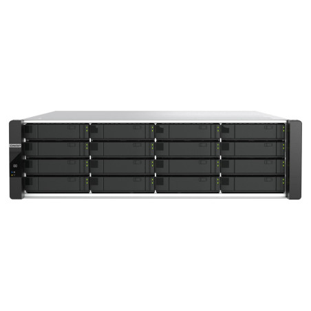 QNAP ES1686dc-R2-2142IT-128G (Duálny radič, 2x Xeon, 2x 64GB RAM, 16x 3,5" SAS, 6x GbE, 8x 10Gb SFP+)