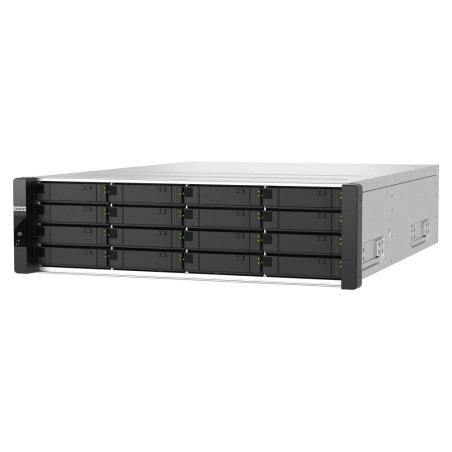 QNAP ES1686dc-R2-2142IT-128G (Duálny radič, 2x Xeon, 2x 64GB RAM, 16x 3,5" SAS, 6x GbE, 8x 10Gb SFP+)