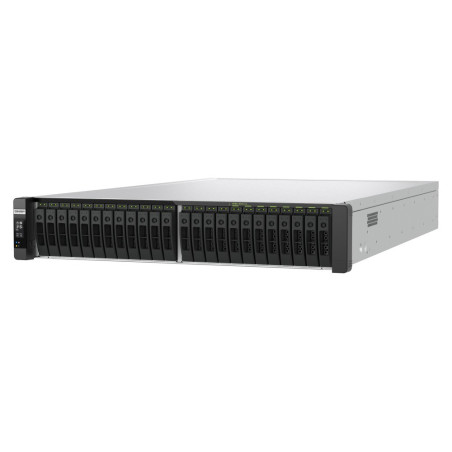 QNAP TDS-h2489FU-R2-4314-128G (2x Xeon, 128GB RAM, 24x 2,5" U.2/SATA, 4x PCIe, 4x 2,5GbE, 2x 25GbE)