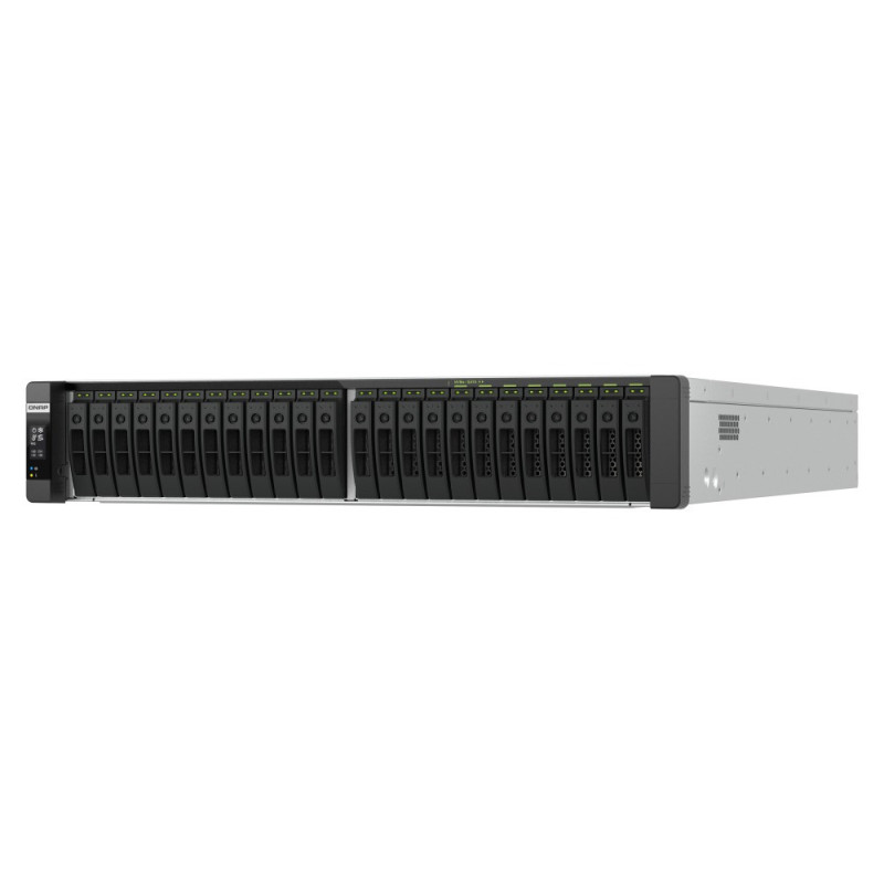 QNAP TDS-h2489FU-R2-4314-128G (2x Xeon, 128GB RAM, 24x 2,5" U.2/SATA, 4x PCIe, 4x 2,5GbE, 2x 25GbE)