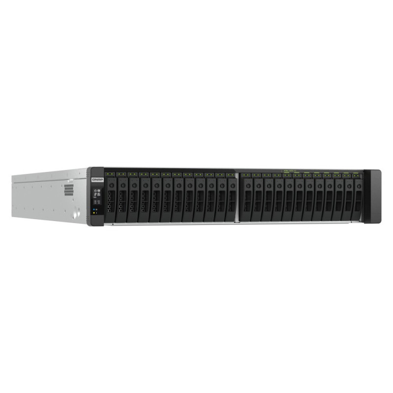 QNAP TDS-h2489FU-R2-4309Y-64G (2x Xeon, 64GB RAM, 24x 2,5" U.2/SATA, 4x PCIe, 4x 2,5GbE, 2x 25GbE)