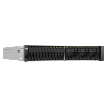 QNAP TDS-h2489FU-R2-4309Y-64G (2x Xeon, 64GB RAM, 24x 2,5" U.2/SATA, 4x PCIe, 4x 2,5GbE, 2x 25GbE)