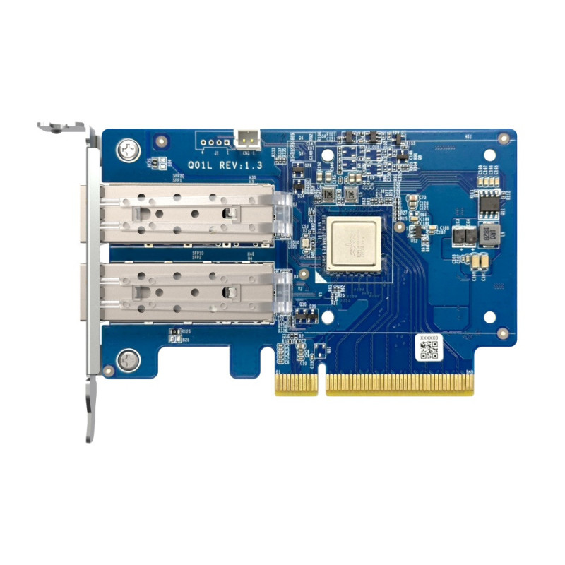 QNAP QXG-10G2SF-NXE - 2x 10GbE SFP+, low-profile, PCIe Gen3 x8