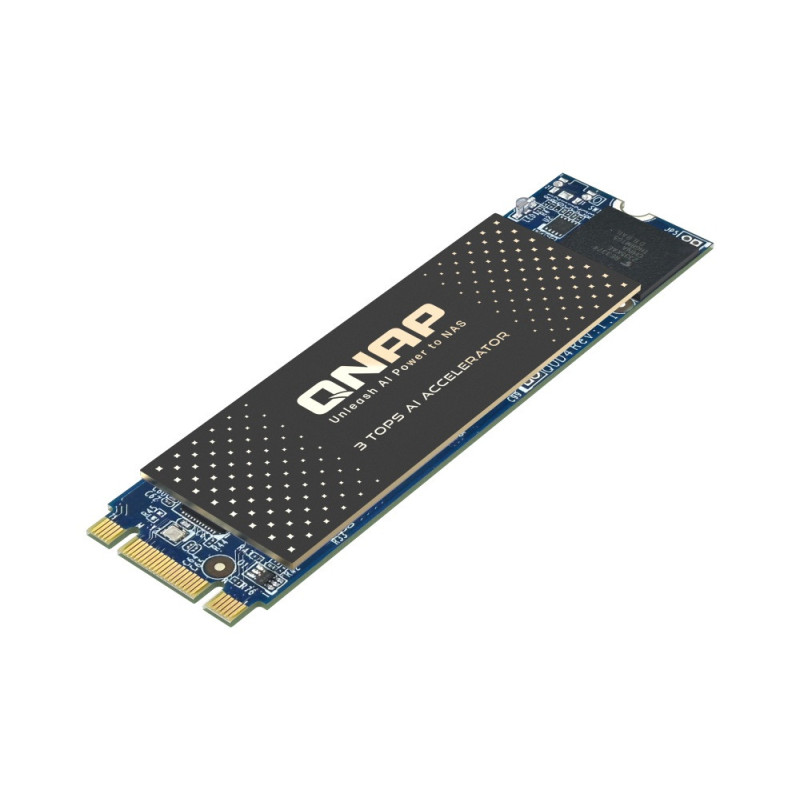 QNAP QAI-M100 - Rockchip RK1808 Cortex-A35 1.6GHz, 3 Top NPU, M.2 2280 PCIe Gen2 x1 AI accelerator