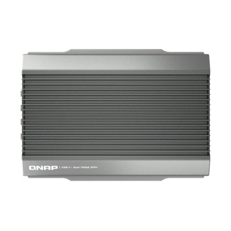 QNAP QNA-UC10G1SF- adaptér USB-C 4 (podpora Thunderbolt 3 a 4) na 2x 10GbE SFP+ (pasívne chladenie)