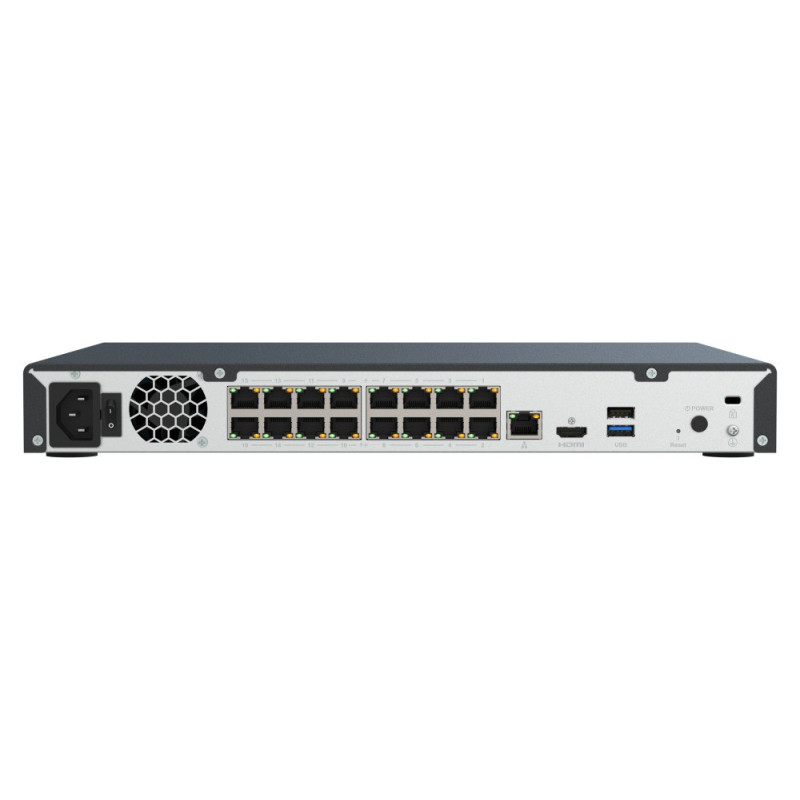 QNAP TVR-AI200-16CH-16P - šikovný NVR rekordér a riadený PoE switch (16 portov) v jednom riešení