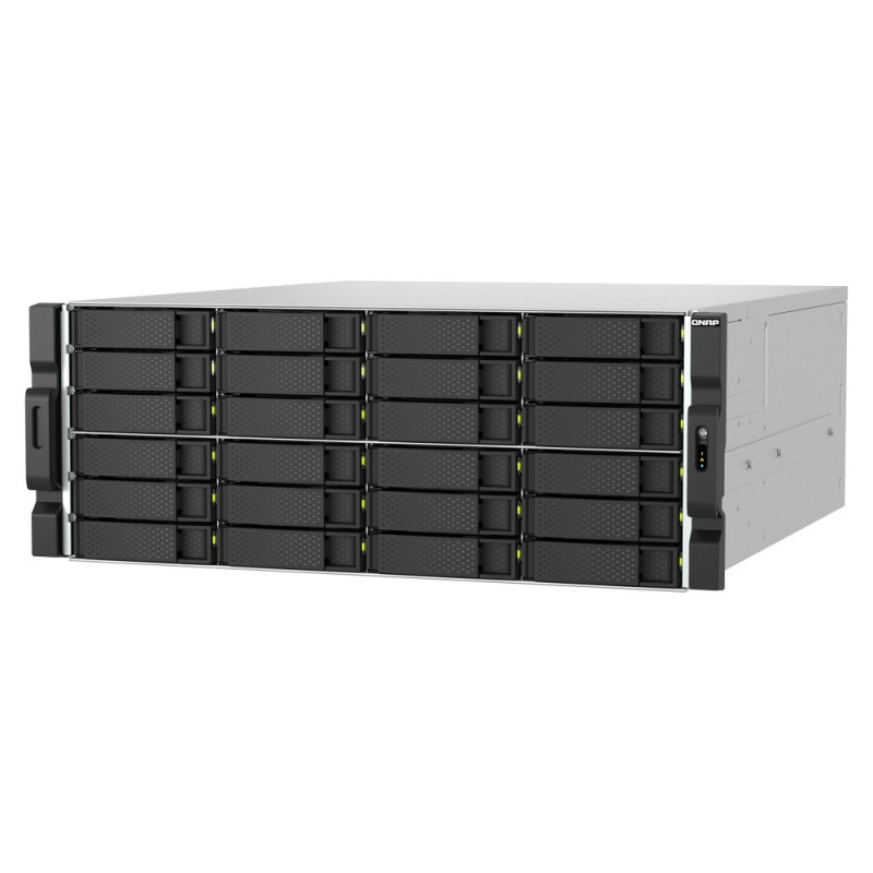 QNAP TS-h2477AXU-RP-R7-32G (Ryzen Pro 5,3GHz, ZFS, 32GB DDR5 RAM, 24x SATA, 2x 2,5GbE, 2x 10GbE)