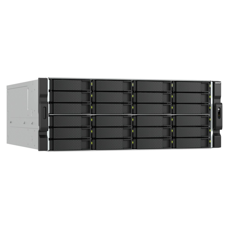 QNAP TS-h2477AXU-RP-R7-32G (Ryzen Pro 5,3GHz, ZFS, 32GB DDR5 RAM, 24x SATA, 2x 2,5GbE, 2x 10GbE)