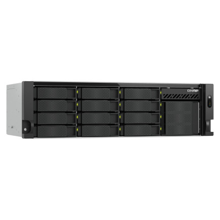 QNAP TS-h1655XeU-RP-8G (8core 2,8GHz, 8GB RAM, 12x SATA + 4x E1.S/M.2, 2x PCIe, 2x 2,5GbE, 1x 10GbE)
