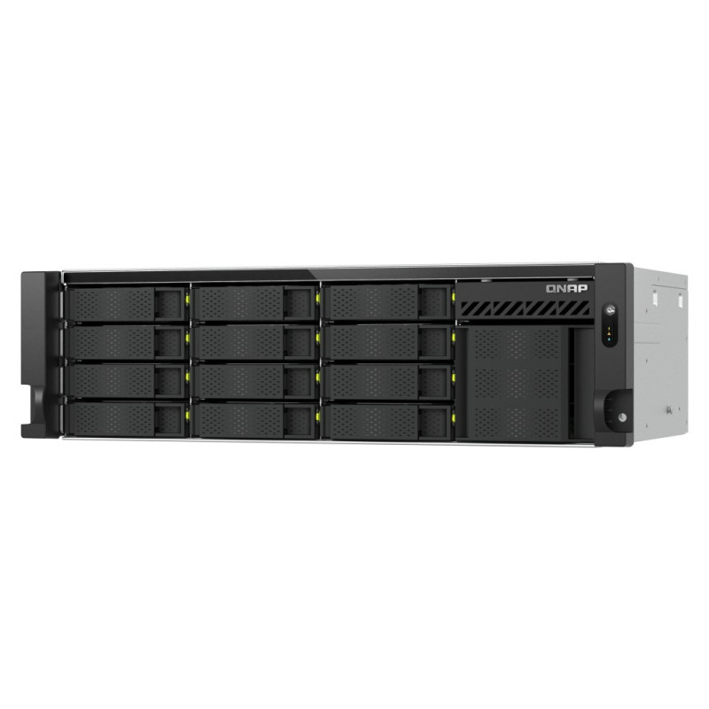 QNAP TS-h1655XeU-RP-8G (8core 2,8GHz, 8GB RAM, 12x SATA + 4x E1.S/M.2, 2x PCIe, 2x 2,5GbE, 1x 10GbE)