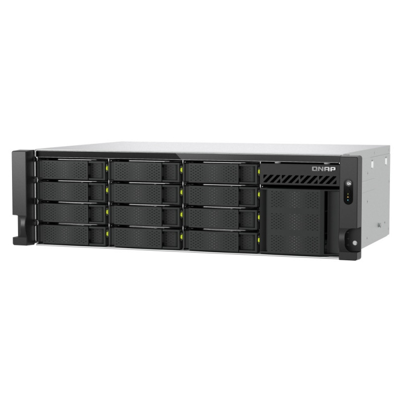 QNAP TS-h1655XeU-RP-8G (8core 2,8GHz, 8GB RAM, 12x SATA + 4x E1.S/M.2, 2x PCIe, 2x 2,5GbE, 1x 10GbE)