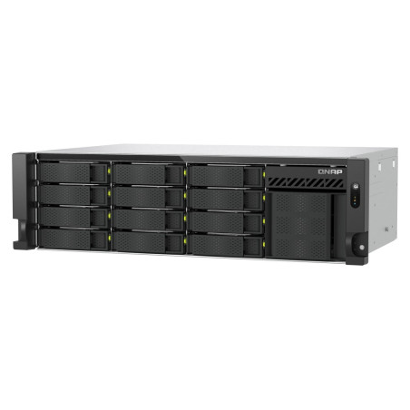 QNAP TS-h1655XeU-RP-8G (8core 2,8GHz, 8GB RAM, 12x SATA + 4x E1.S/M.2, 2x PCIe, 2x 2,5GbE, 1x 10GbE)
