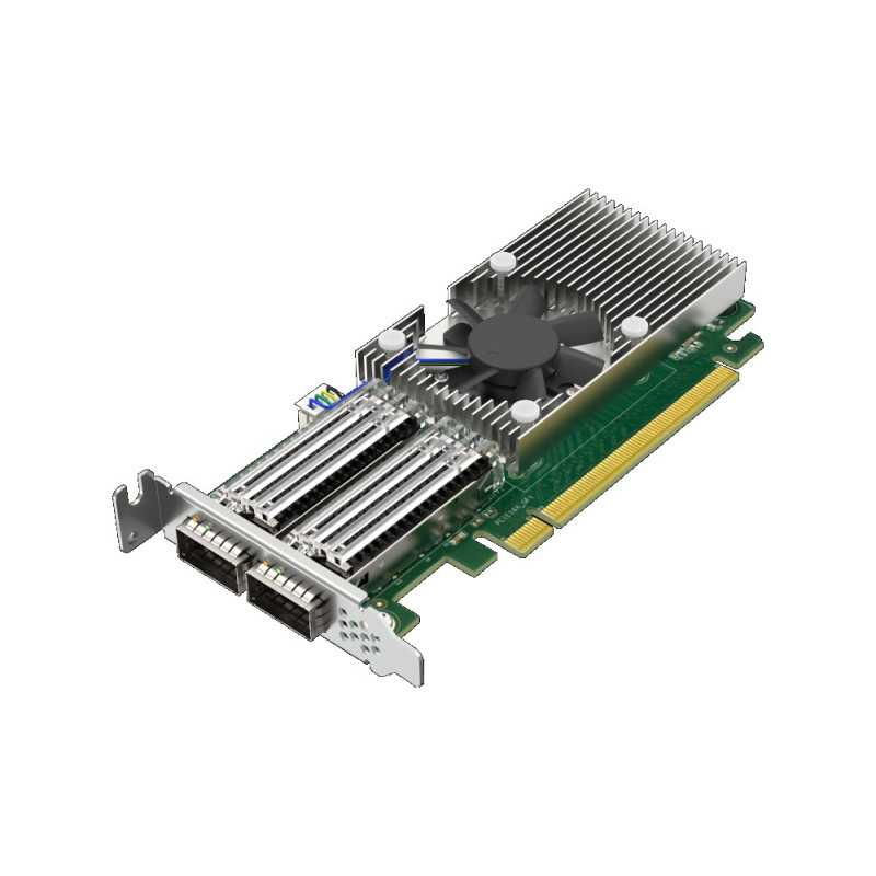 QNAP QXG-100G2SF-BCM Dual port na 100GbE Network adaptér; 2 x QSFP28