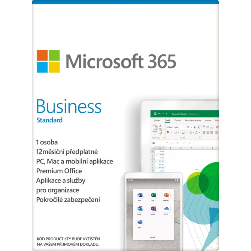 ESD M365 Business Standard Mac/Win All Lng Akcie