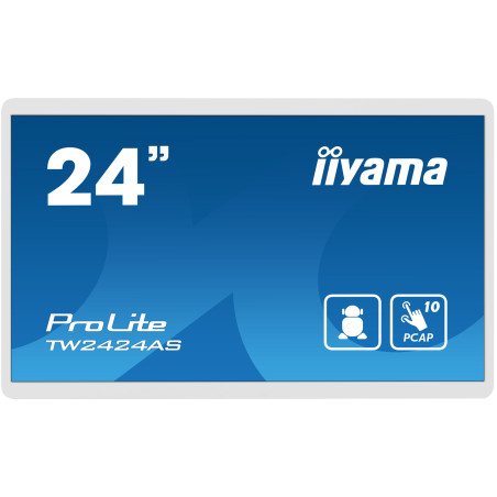 24" iiyama TW2424AS-W1: PCAP, Android 12, FHD