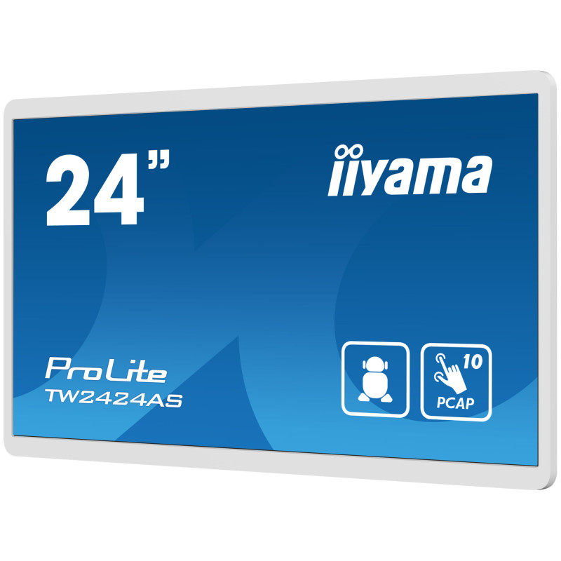 24" iiyama TW2424AS-W1: PCAP, Android 12, FHD