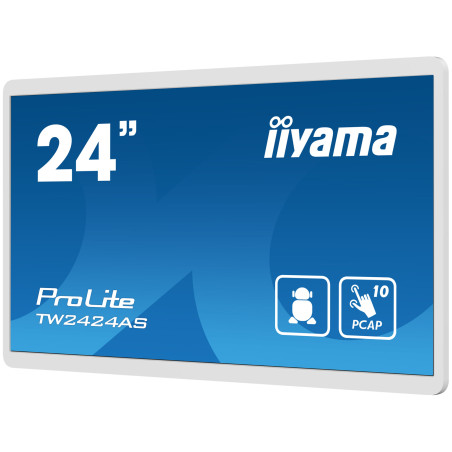 24" iiyama TW2424AS-W1: PCAP, Android 12, FHD
