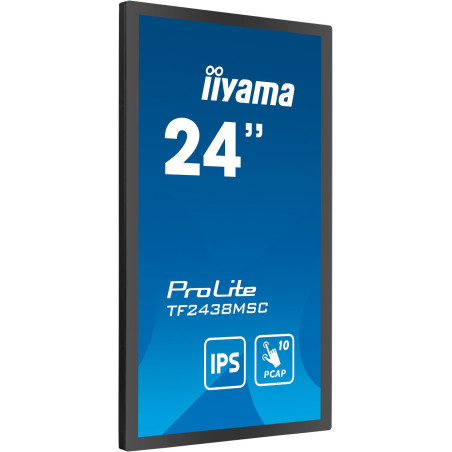 24" iiyama TF2438MSC-B1: PCAP, IPS, FHD, HDMI, DP