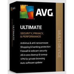 AVG Ultimate - MultiDevice up to 10 connections 1 Year