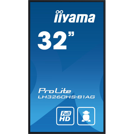 32" iiyama LH3260HS-B1AG: VA, FHD, Android 11,24/7