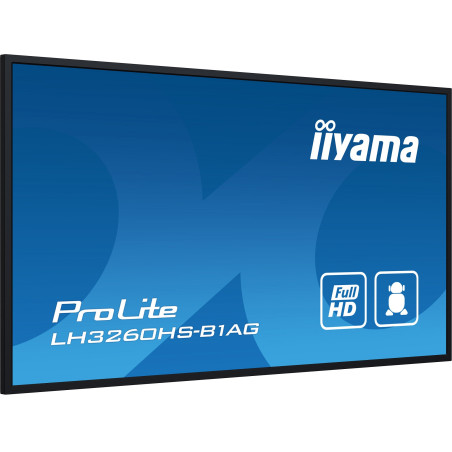 32" iiyama LH3260HS-B1AG: VA, FHD, Android 11,24/7