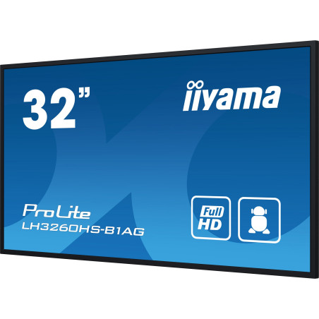32" iiyama LH3260HS-B1AG: VA, FHD, Android 11,24/7