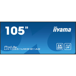 105" iiyama LH10551UWS-B1AG: IPS, 5K, USB-C, 24/7
