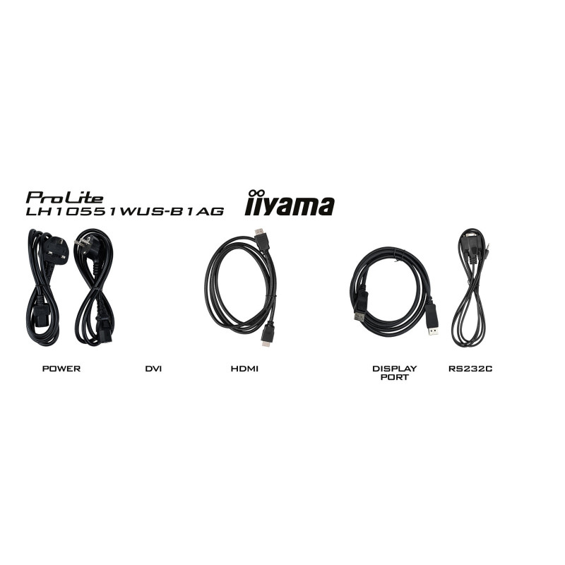 105" iiyama LH10551UWS-B1AG: IPS, 5K, USB-C, 24/7
